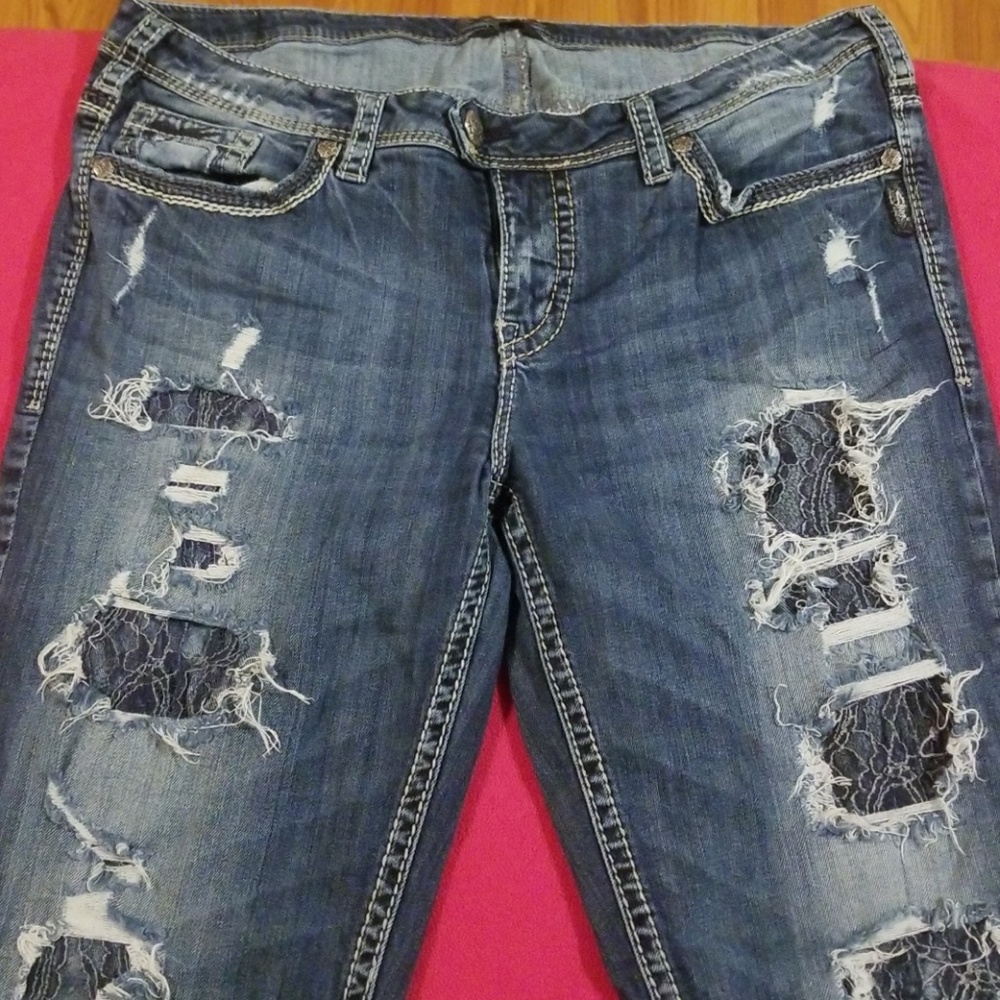 SILVER JEANS size 18x33